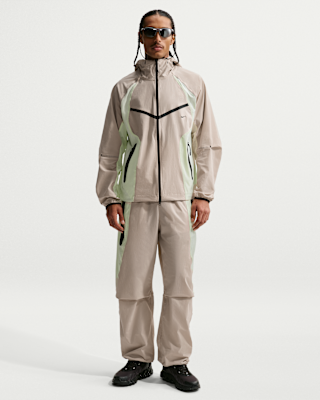 Nike Tech Men's Dri-FIT Woven Full-Zip Color-Block Windrunner